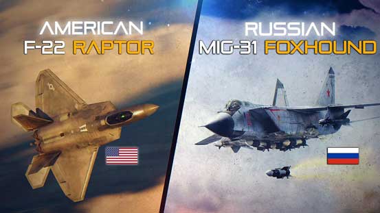 Mig-31 vs F-22