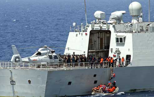 Type 054A Jiangkai II class Guided Missile Frigate