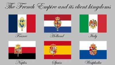 Bendera wilayah pengaruh napoleon