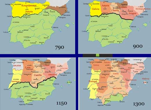 Perkembangan kemunduran masyarakat Islam di semenanjung Iberia