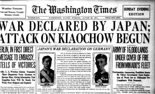 Dari Asia ke Eropa: Peran Jepang dalam Perang Dunia I melawan Jerman