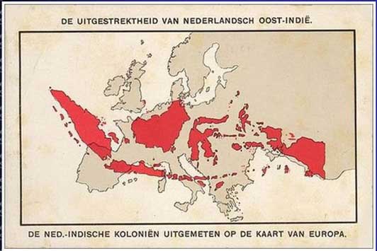 Perbandingan wilayah Indonesia dan Eropa