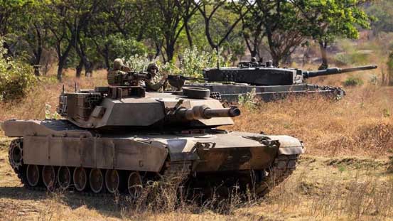 M1 Abrams Australia dan Leopard 2 A4 TNI-AD