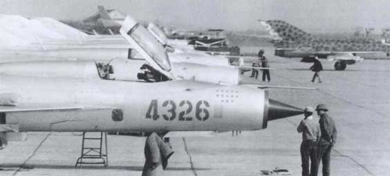 MiG-21PF dari Resimen Tempur ke-921, Angkatan Udara Rakyat Vietnam