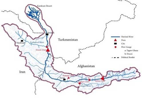 Sengketa air lintas batas antara Afghanistan dan Iran