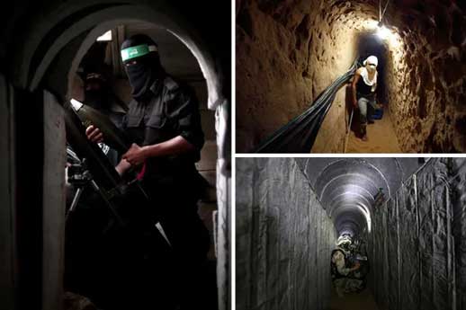 Perang Israel-Palestina: Israel Berencana Membanjiri Terowongan Hamas dengan Gas Saraf dan Melakukan Pendaratan Pasukan Marinir