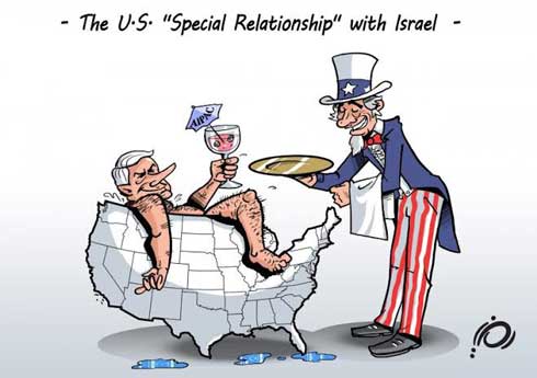 Amerika melayani Israel