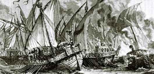 Battle of Mount Phoenix atau Pertempuran Dzatus Shawary: Salah satu pertempuran laut terbesar dalam sejarah dunia