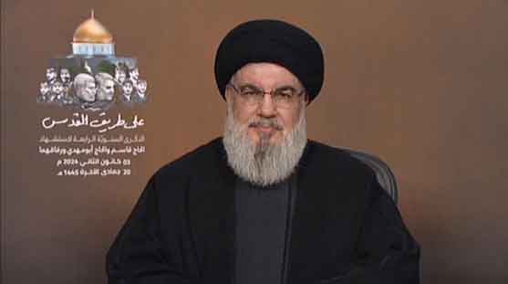 Kepala Hizbullah Nasrallah mengatakan jika Israel mengobarkan perang di Lebanon, tidak akan ada aturan untuk tindakan Hizbullah. Beberapa jam setelah pidato Nasrallah, serangan udara Israel di Naqoura, Lebanon, menewaskan seorang pejabat Hizbullah, Hussein Yazbek, beserta dua orang pengawalnya. 9 pejuang Hizbullah tewas dalam serangan IDF dalam satu hari terakhir. Jumlah korban tewas Hizbullah meningkat menjadi 147 orang.