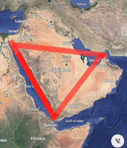 Laporan dari Yaman bahwa Houthi berencana menutup ketiga saluran air di Timur Tengah. Menurut sumber eksklusif Yaman, Ansarullah sedang mempertimbangkan penerapan rencana yang mereka sebut 'Segitiga Al-Aqsa', dengan menutup tiga jalur air utama di Timur Tengah: Bab Al-Mandab, Selat Hormuz, dan Terusan Suez. Hal ini akan menghentikan pasokan minyak dan gas ke Israel dari Qatar, UEA, dan Arab Saudi. @Middle_East_Spectator