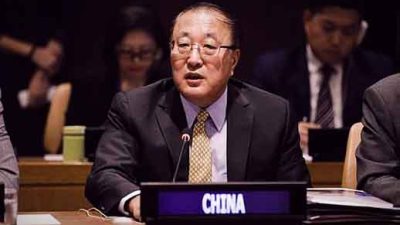 Duta Besar Tiongkok untuk PBB: “Sudah saatnya menerapkan solusi dua negara dengan langkah konkrit dan memastikan keanggotaan penuh Palestina di PBB”