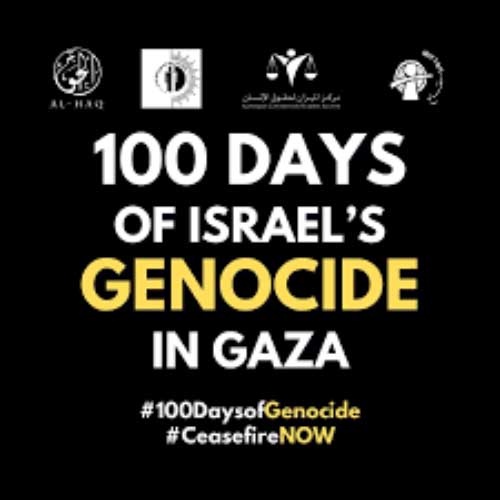 Statistik perang genosida Israel Vs Palestina hari ke-100 (14 Januari 2024)