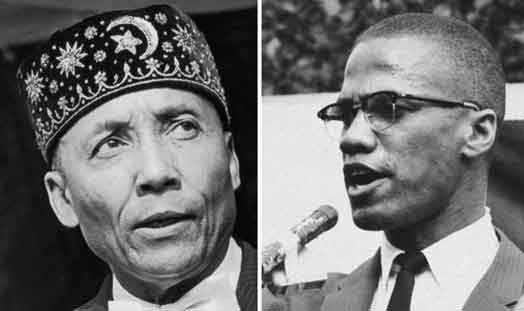 Elijah Muhammad atau Elijah Robert Poole dan Malcolm X