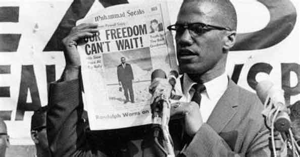 Di penjara, ia bergabung dengan Nation of Islam, mengadopsi nama Malcolm X untuk melambangkan nama keluarga leluhurnya yang tidak diketahui di Afrika sambil membuang "nama pemilik budak kulit putih 'Little'", dan setelah pembebasan bersyaratnya pada tahun 1952 dengan cepat menjadi salah satu pemimpin organisasi yang paling berpengaruh.
