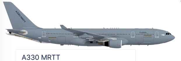 Pesawat tanker & pesawat angkut Airbus A330 MRTT