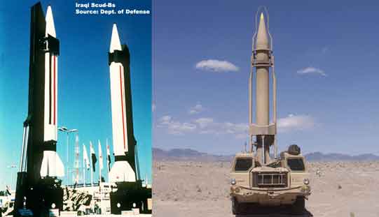Selama Perang Teluk Persia 1991, Irak mengerahkan varian 'Scud B' yang ditingkatkan, Al Hussein. Ada juga sejumlah kecil rudal 'Scud' yang digunakan dalam perang saudara tahun 1994 di Yaman dan oleh Rusia di Chechnya pada tahun 1996.