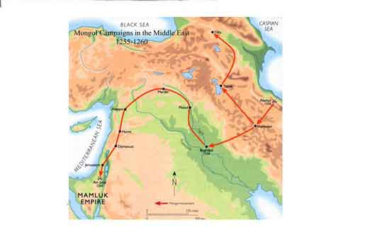 Kekaisaran Mongol muncul dari penyatuan beberapa suku nomaden di jantung Mongol di bawah kepemimpinan Temüjin, yang dikenal dengan gelar yang lebih terkenal dari Jenghis Khan (c. 1162 - 1227), yang diproklamirkan sebagai penguasa semua orang Mongol pada 1206 . Kekaisaran tumbuh dengan cepat di bawah pemerintahannya dan keturunannya, yang mengirim pasukan yang menyerang ke segala arah. Kekaisaran lintas benua yang luas menghubungkan Timur dengan Barat, dan Pasifik ke Mediterania