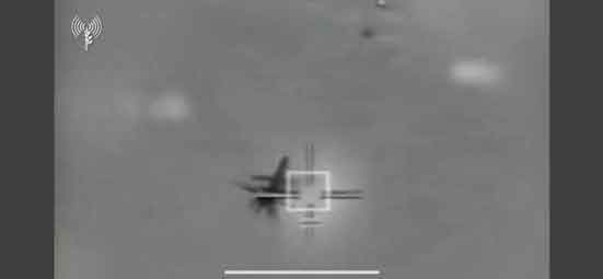 Rudal jelajah dan drone Iran yang berhasil ditembak jatuh