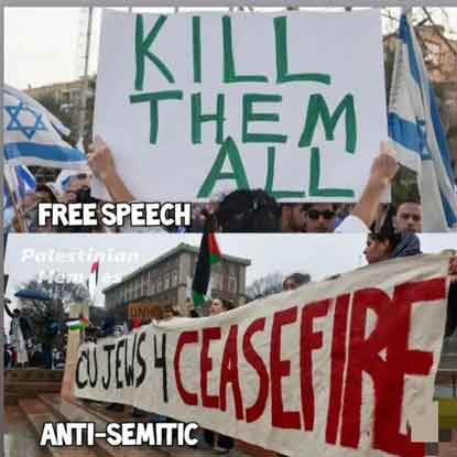 It’s Okay For Israeli Zionists To Say KILL ThEM ALL!