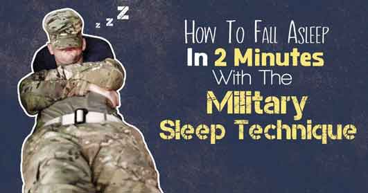 Metode tidur militer yang bisa membuat Anda tertidur dalam dua menit