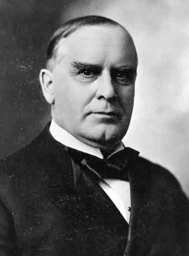 Presiden William McKinley meninggal seminggu setelah ditembak pada tahun 1901.