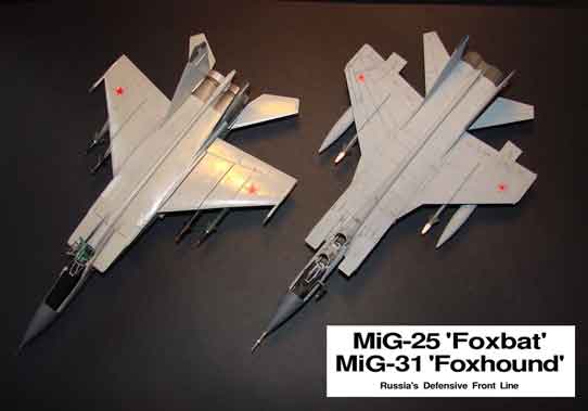 Apa Perbedaan Antara Jet Tempur MiG-25 Foxbat Vs MiG-31 Foxhound?