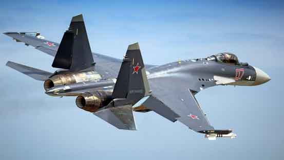 Sukhoi Su-35S (Cy-35C) dikembangkan dari pesawat tempur/interceptor superioritas udara Sukhoi Su-27 sebagai pesawat tempur Super-Manuver Multifungsi ke-4 ++ yang dapat bermanuver untuk digunakan oleh Angkatan Udara Federasi Rusia dan mulai beroperasi pada tahun 2014. Pada pertengahan dekade pertama abad ke-21, Su-35S lahir dari abu program Su-35 canard-tri-pesawat asli yang gagal di awal tahun 2000-an.