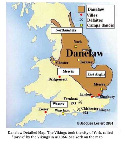 Danelaw adalah wilayah Inggris antara awal abad ke-10 dan Penaklukan Normandia di mana hukum bangsa Denmark berlaku. Danelaw berasal dari penaklukan dan pendudukan sebagian besar wilayah Inggris timur dan utara oleh bangsa Viking Denmark pada akhir abad ke-9. Istilah ini berlaku untuk wilayah di mana raja-raja Inggris mengizinkan bangsa Denmark untuk mempertahankan hukum mereka sendiri setelah penaklukan Inggris pada abad ke-10 sebagai imbalan atas kesetiaan para pemukim Denmark kepada mahkota Inggris. "Danelaw" pertama kali tercatat pada awal abad ke-11 sebagai Dena lage.