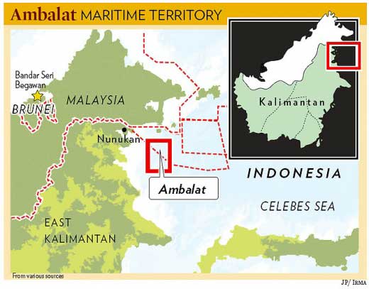 Peta Ambalat-Pertikaian Laut yang Mengubah Landskap Politik Indonesia-Malaysia