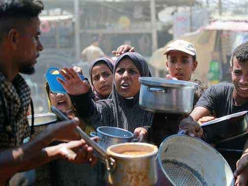 Penduduk Jalur Gaza berada dalam risiko tinggi kelaparan akibat serangan udara Israel selama perang penjajah Israel-Palestina dan blokade zionis Israel