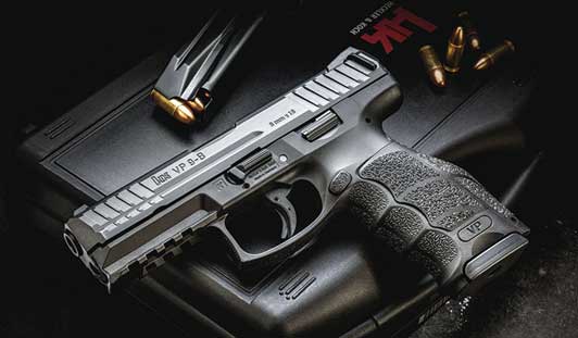 Heckler & Koch VP9 (dikenal sebagai SFP9 di Eropa dan Kanada) adalah pistol genggam semi-otomatis berbingkai polimer dengan mekanisme penembakan striker. Sebutan VP dalam namanya mengacu pada Volkspistole, yang berarti "pistol rakyat", sedangkan SFP adalah singkatan dari "pistol penembakan striker".