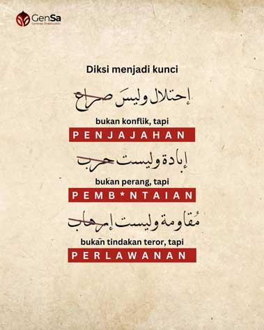 Diksi adalah kunci. Diksi adalah pemilihan kata yang tepat dan sesuai untuk mengungkapkan gagasan atau ide.