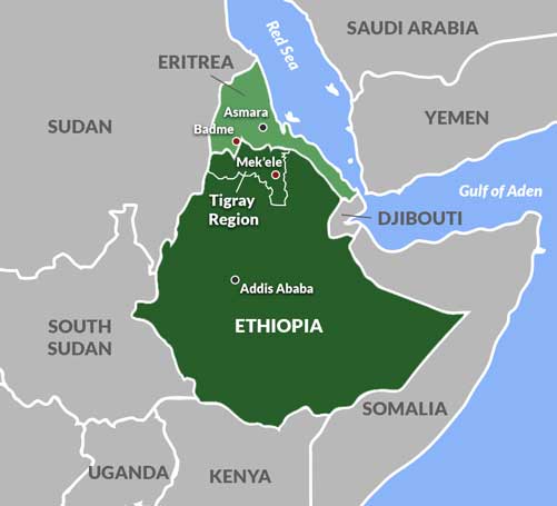 Perang Eritrea–Ethiopia, yang juga dikenal sebagai Perang Badme, adalah konflik bersenjata besar antara Ethiopia dan Eritrea yang terjadi dari Mei 1998 hingga Juni 2000. Setelah Eritrea memperoleh kemerdekaan dari Ethiopia pada tahun 1993, hubungan awalnya bersahabat.