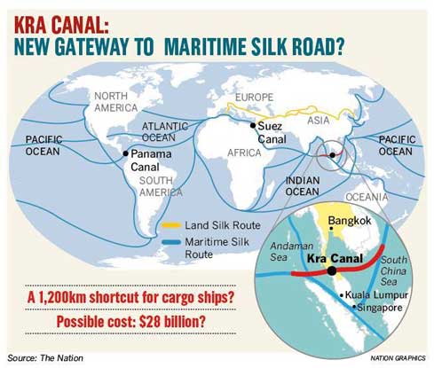 Terusan Kra Thailand: Pengubah Peta Maritim Asia Tenggara