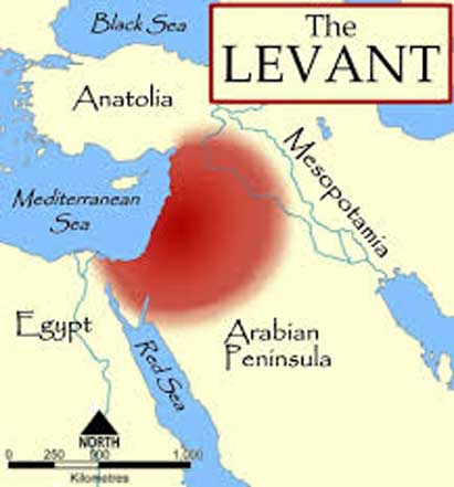 Levant lebih sering digunakan dalam konteks arkeologis, sejarah, dan antropologis, terutama dalam studi tentang peradaban kuno dan interaksi budaya di wilayah tersebut.